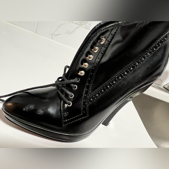 Burberry Prorsum Patent Leather Booties - Picture 7 of 12